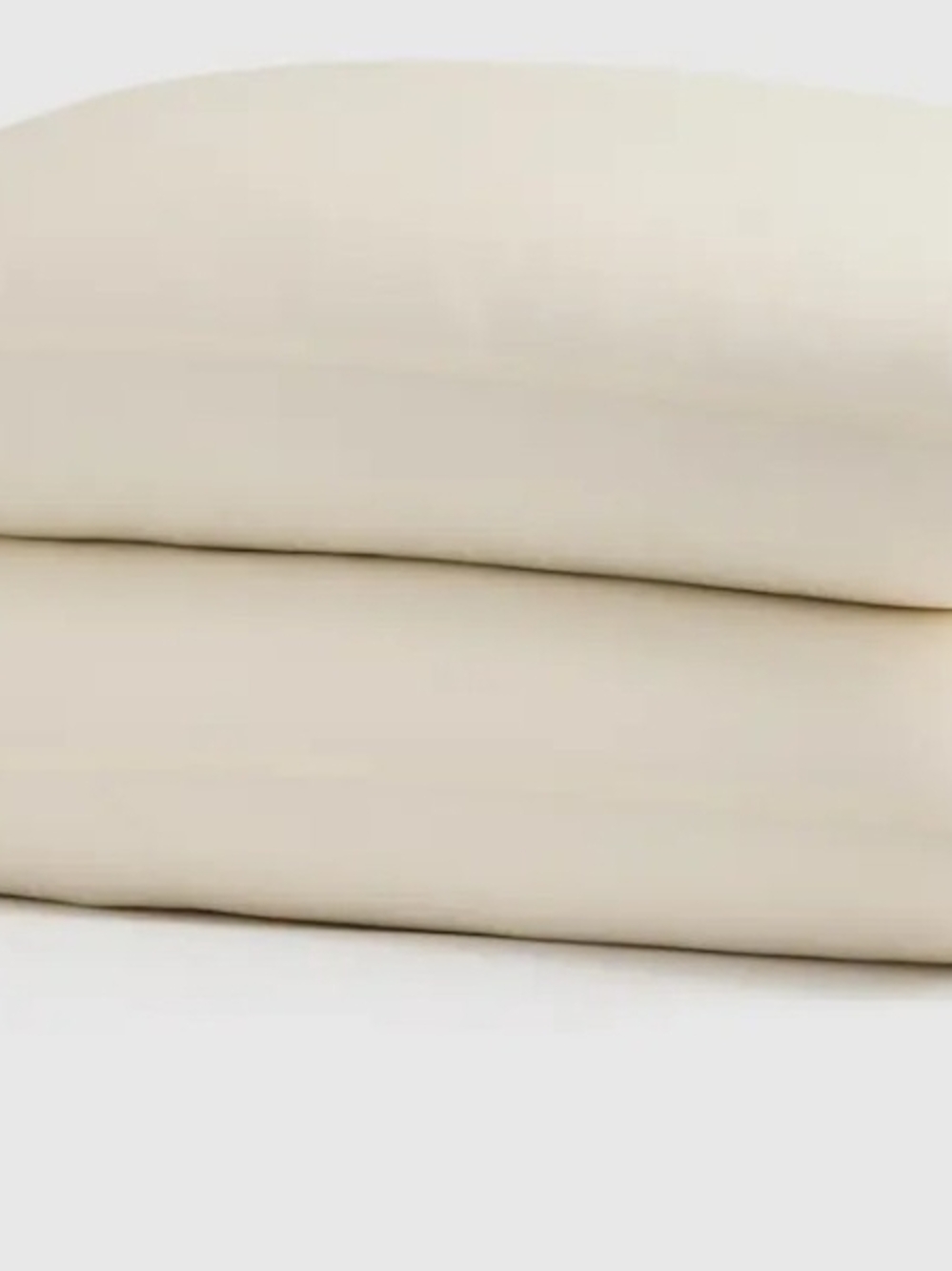 Quince Bamboo Pillow Cover Set - King - Ivory